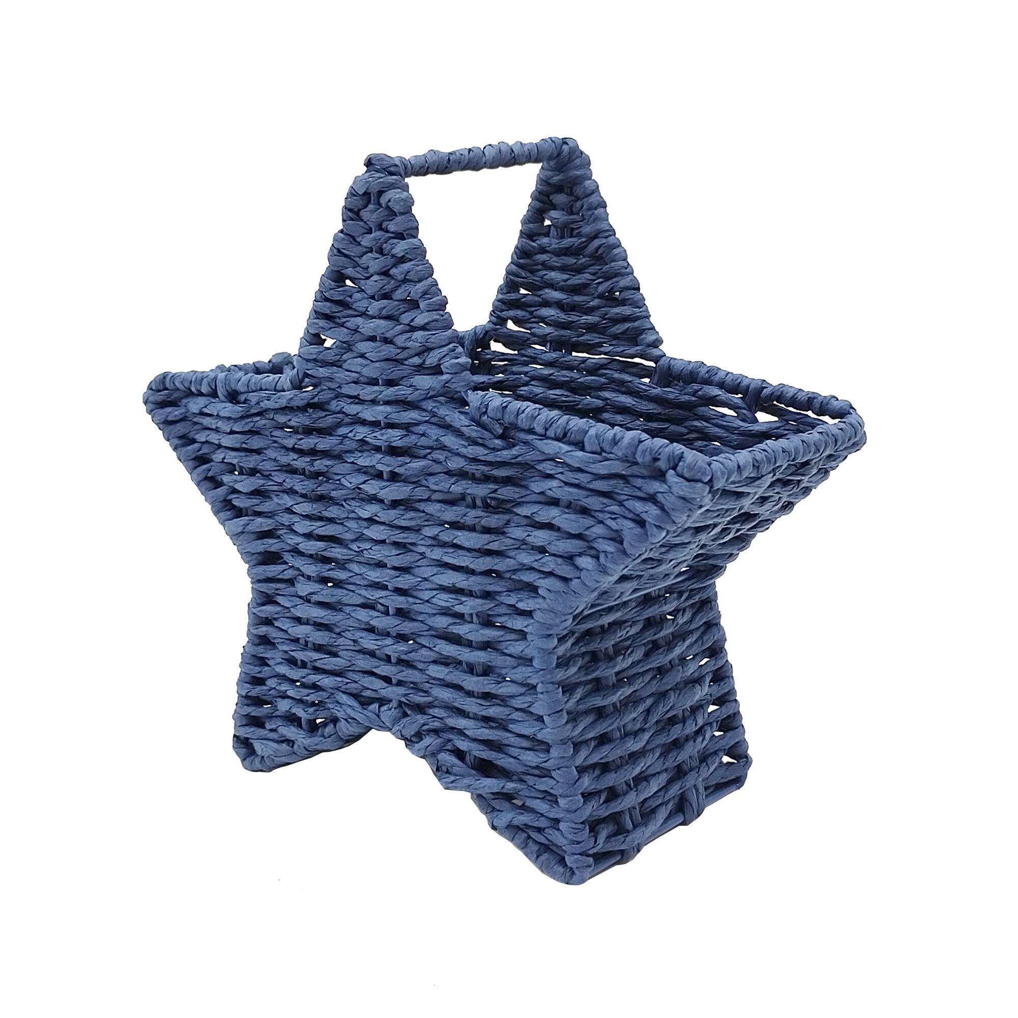 8" Paper Rope Star Basket by Celebrate It